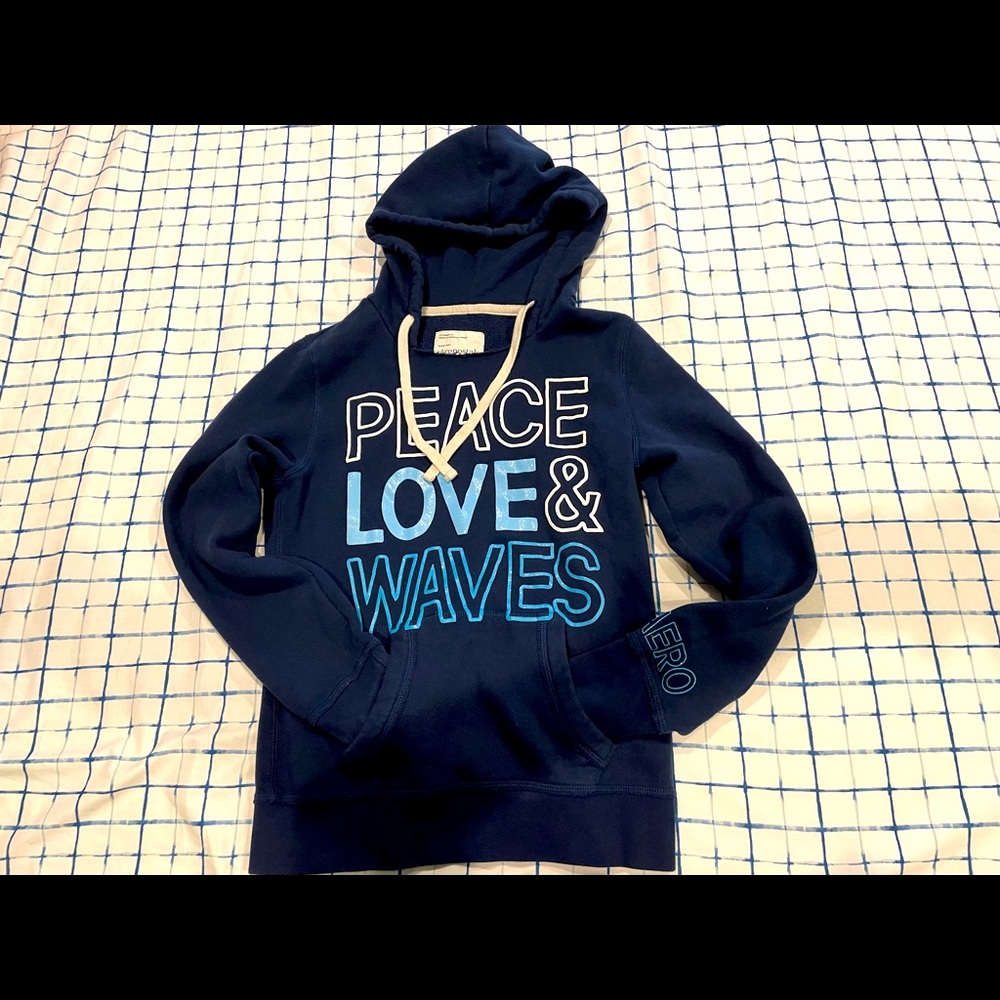 ✌🏼 ❤️ 🌊 AEROPOSTALE Blue Hoodie 🌊 ❤️ ✌🏼